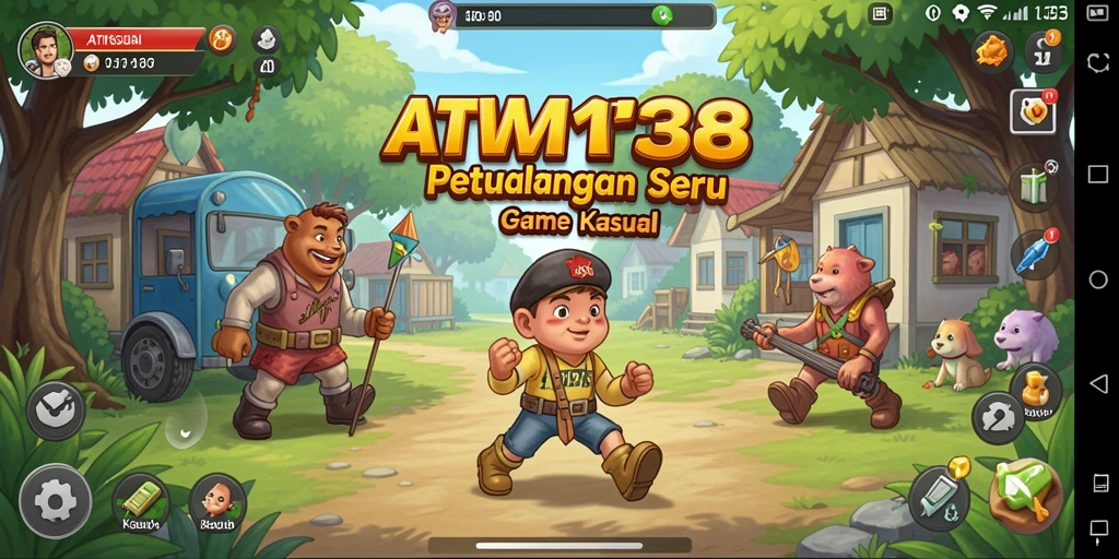 Antarmuka intuitif dan penuh warna dari ATM138.
