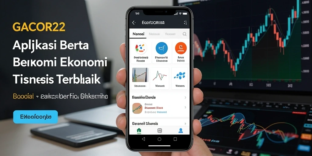 Tampilan antarmuka pengguna aplikasi GACOR22 untuk berita ekonomi.