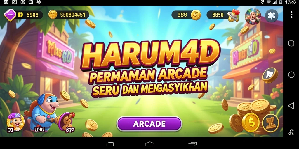 Tampilan antarmuka HARUM4D yang menarik dan fungsional.