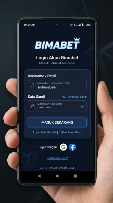 Panduan Masuk Akun Bimabet untuk Android