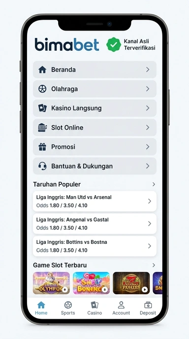 Halaman Resmi Bimabet untuk Pengguna Android Indonesia